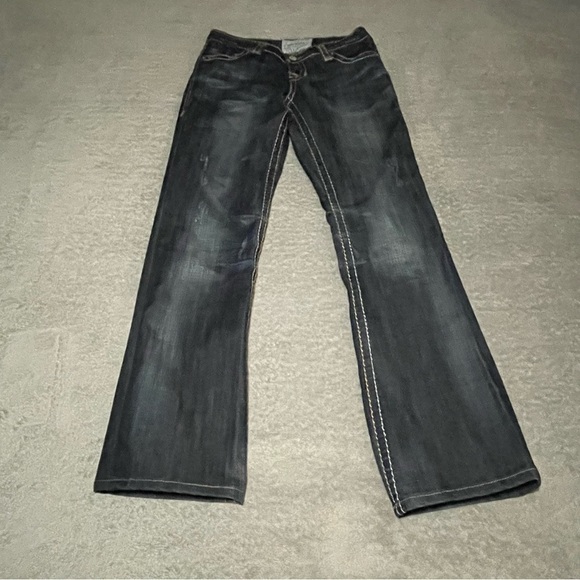 Big Star vintage collection Vegas jeans size 29 dark wash distressed - Picture 6 of 12